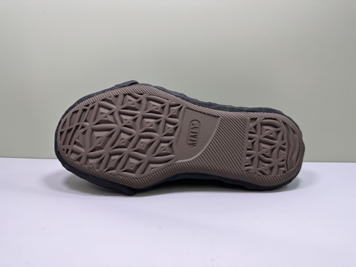 1:1 quality version All black canvas dissolved shoes
