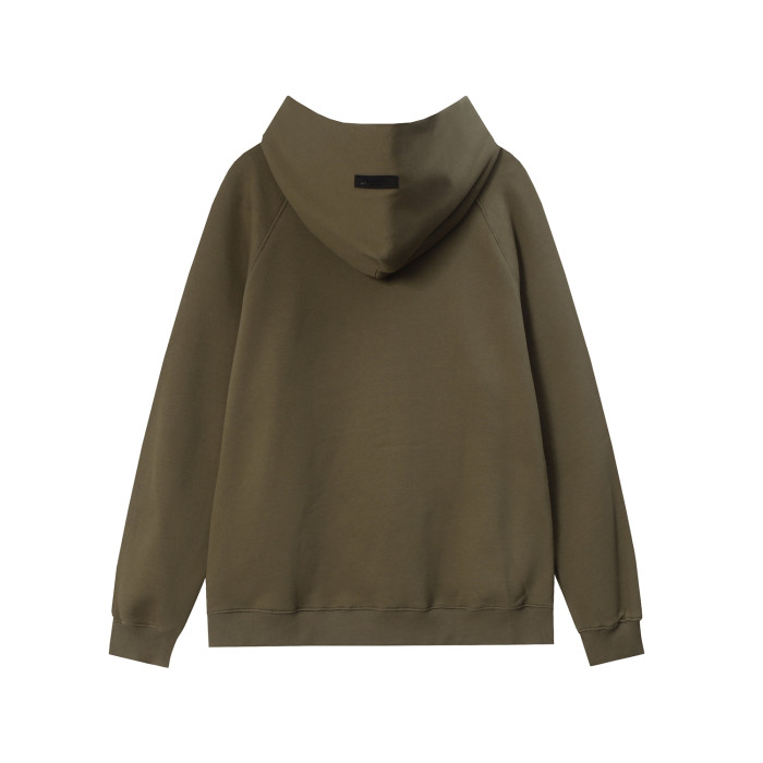 Flocked Letter Casual Padded hoodie 6 colors