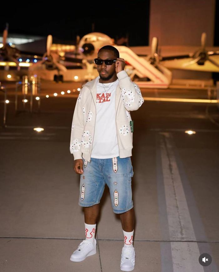 1:1 quality version Beige Jeweled Kapok Zip Hoodie & Sweatpants Set