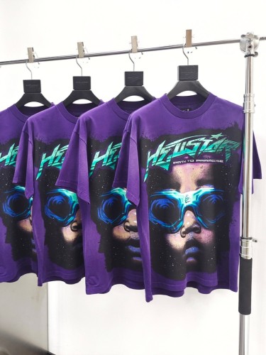 1:1 quality version Portrait Goggles Print Tee with NFC tag