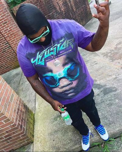 1:1 quality version Portrait Goggles Print Tee with NFC tag