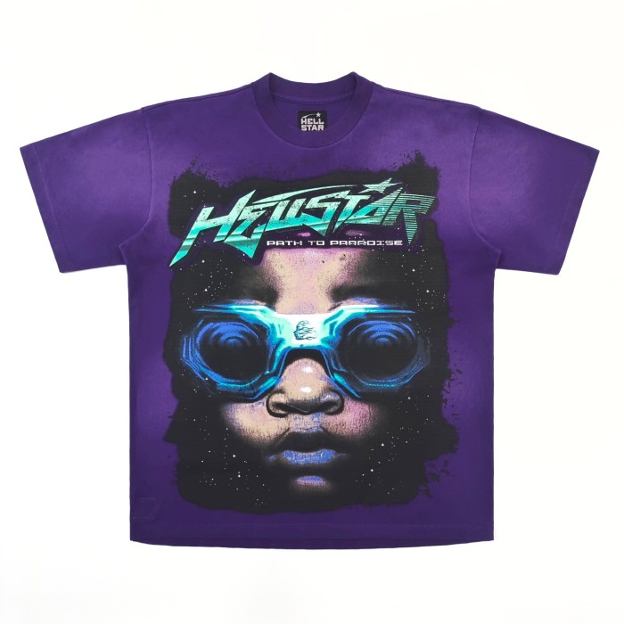 [Big & Tall for weights up to 260 lbs]1:1 quality version Portrait Goggles Print Tee with NFC tag