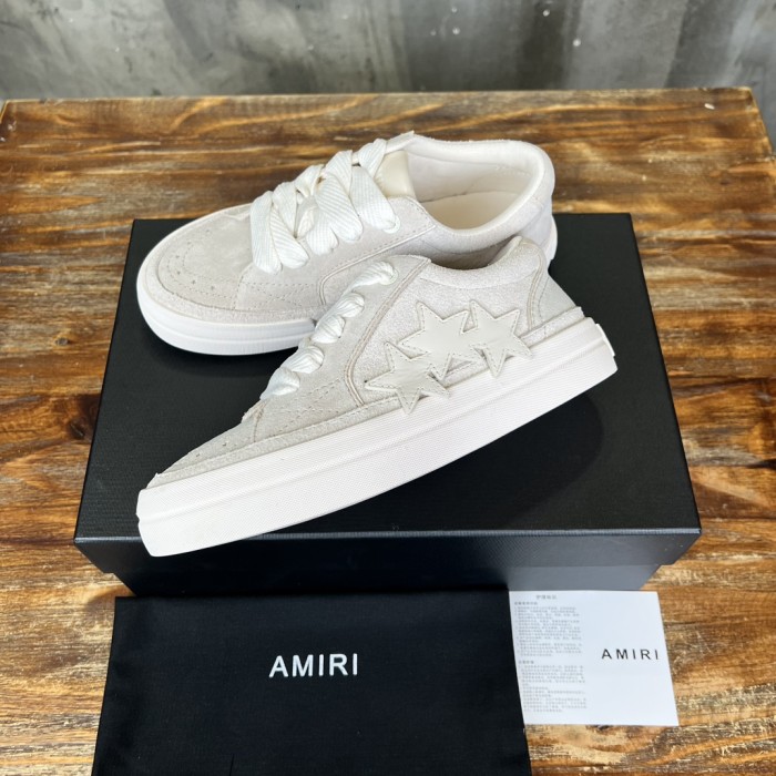 1:1 quality version Colorblocked Pentagram Patch Low Top Breathable Board Shoes 3 colors