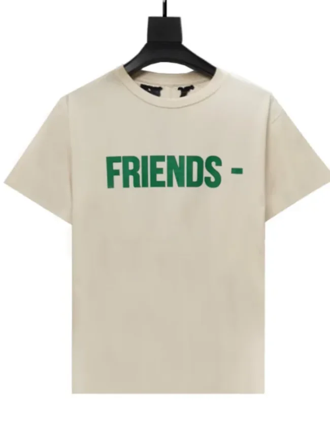 [buy more save more]  Simple emerald green letter V printed short sleeve tee