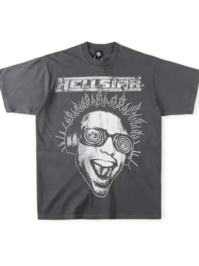 [buy more save more] 1:1 quality version Exploding head character letter print tee
