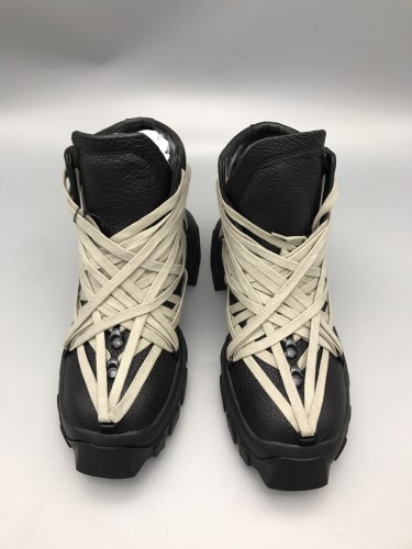 1:1 quality version Cross Strap Cowhide Elephant Print Thick Sole Martin Boots