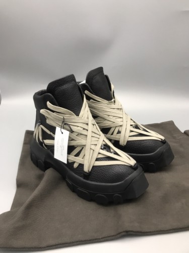 1:1 quality version Cross Strap Cowhide Elephant Print Thick Sole Martin Boots