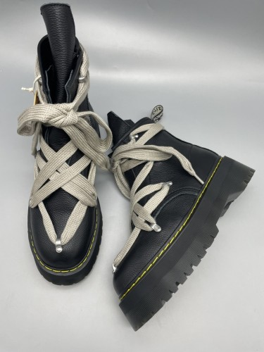 1:1 quality version Pentagram Cowhide Martin Boots