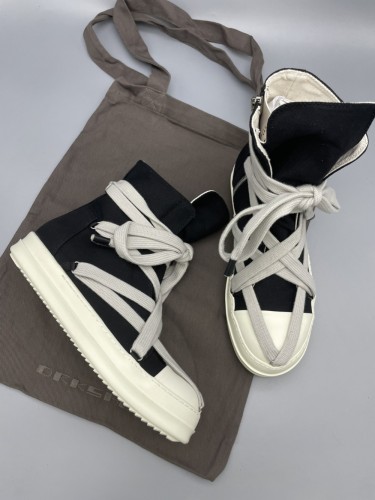 1:1 quality version Pentagram Chunky Lace Up High Top Shoes