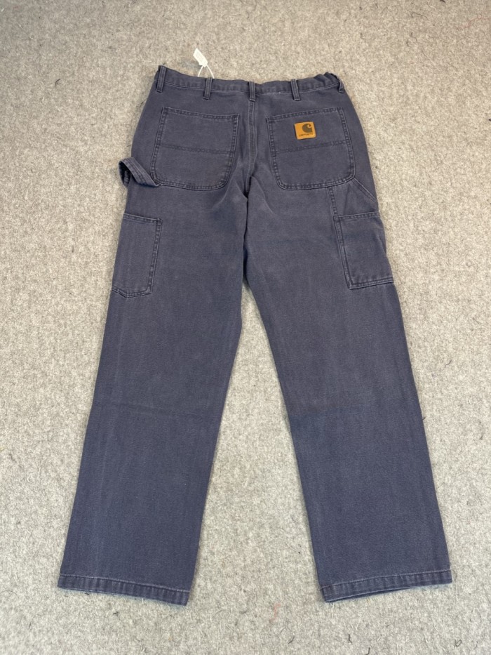 1:1 quality version Washed and Aged Workwear Straight Leg Lumberjack Pants 6 colors