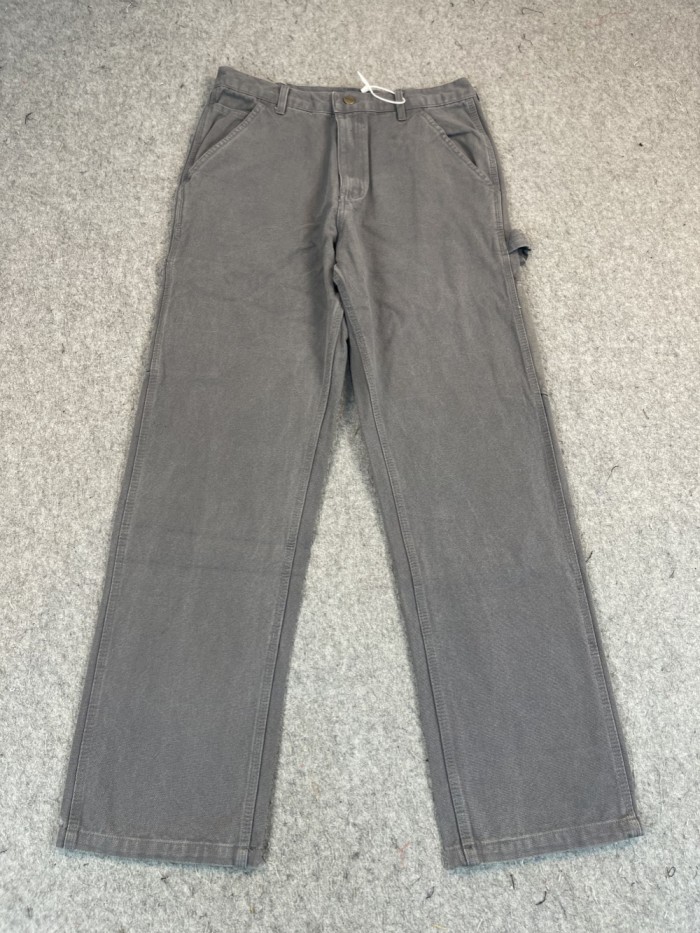 1:1 quality version Washed and Aged Workwear Straight Leg Lumberjack Pants 6 colors