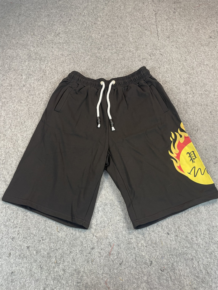 [buy more save more] fire ball logo shorts