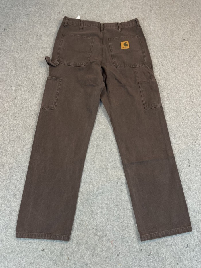 1:1 quality version Washed and Aged Workwear Straight Leg Lumberjack Pants 6 colors