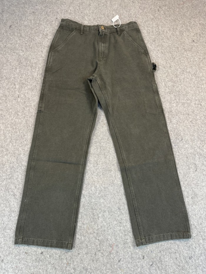 1:1 quality version Washed and Aged Workwear Straight Leg Lumberjack Pants 6 colors