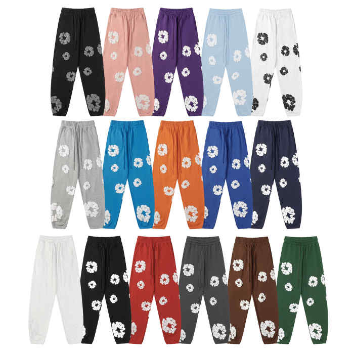 Basic Kapok Foam Print Hoodie & Pants 16 colors
