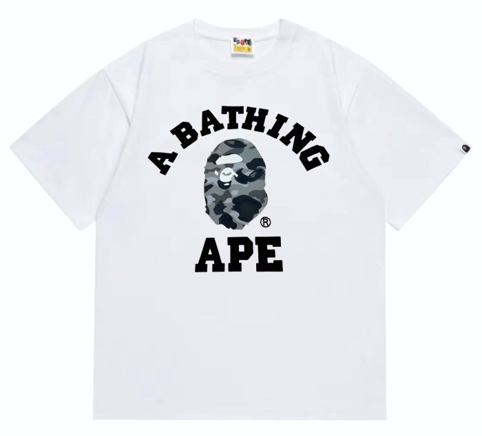 Hive Camo Ape Head Letter Print Tee 4 colors