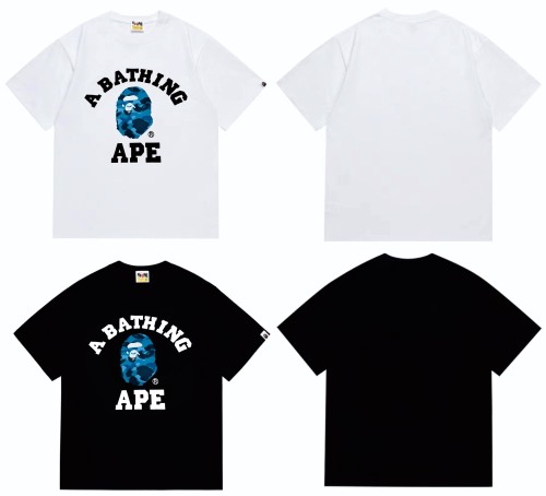 Hive Camo Ape Head Letter Print Tee 4 colors