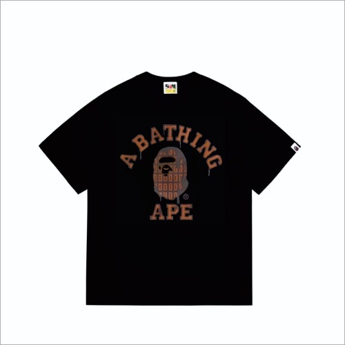 Chocolate Melt Ape Head Letter Print Tee 2 colors