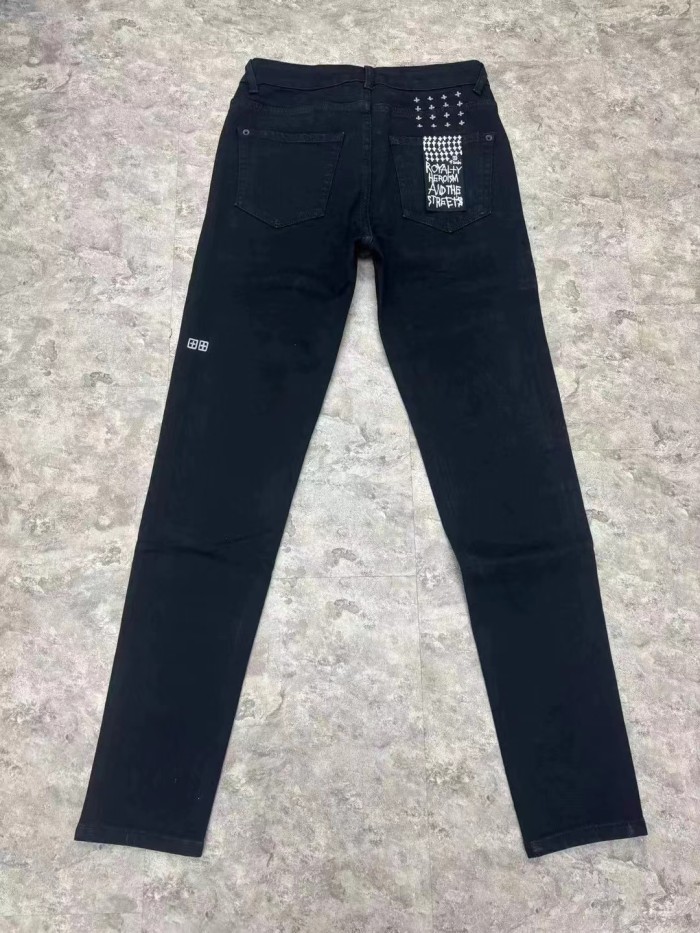 [buy more save more] 1:1 quality version Classic Solid Black Jeans
