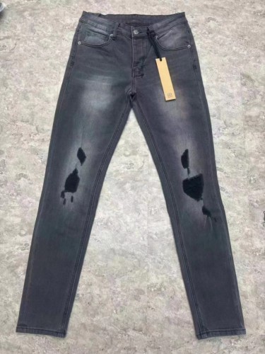[buy more save more]1:1 quality version tiny knee holes Slim-fit jeans