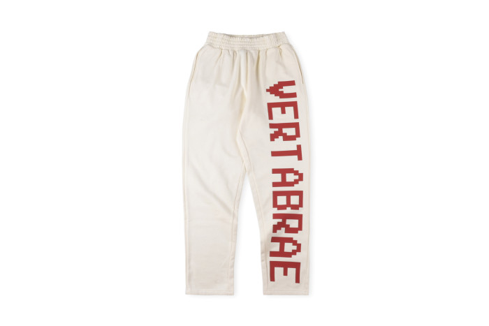 1:1 quality version Vertical Letter Logo Printed Pants 24 colors