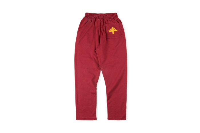 1:1 quality version Vertical Letter Logo Printed Pants 24 colors