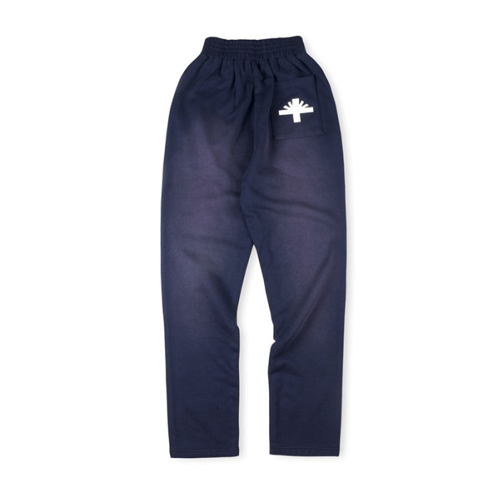 1:1 quality version Vertical Letter Logo Printed Pants 24 colors