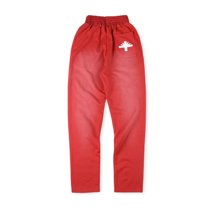 1:1 quality version Vertical Letter Logo Printed Pants 24 colors