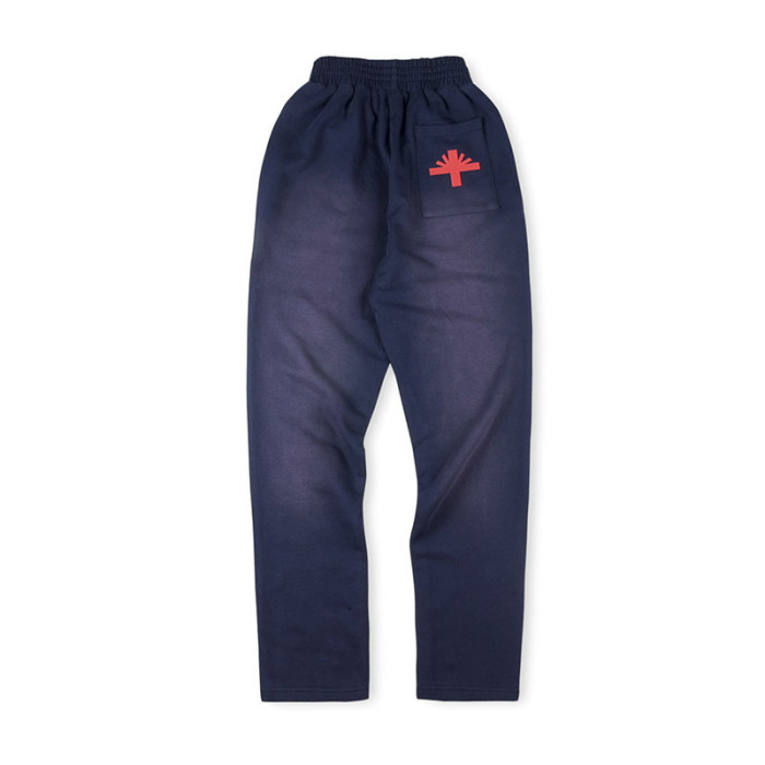 1:1 quality version Vertical Letter Logo Printed Pants 24 colors