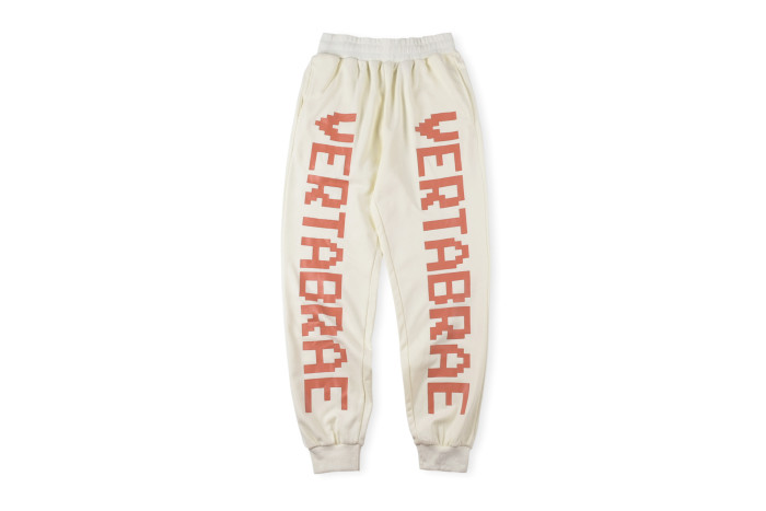 1:1 quality version Vertical Letter Logo Printed Pants 24 colors