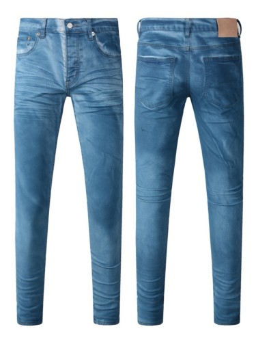 1:1 quality version Indigo Washed Layer Jeans