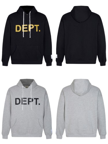 Simple Chest Large Letter Print hoodie 2 colors