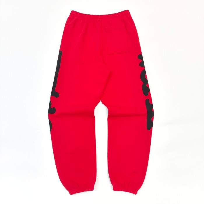 1:1 quality version Black Stars Foam Big Red Hoodie & Pants Set