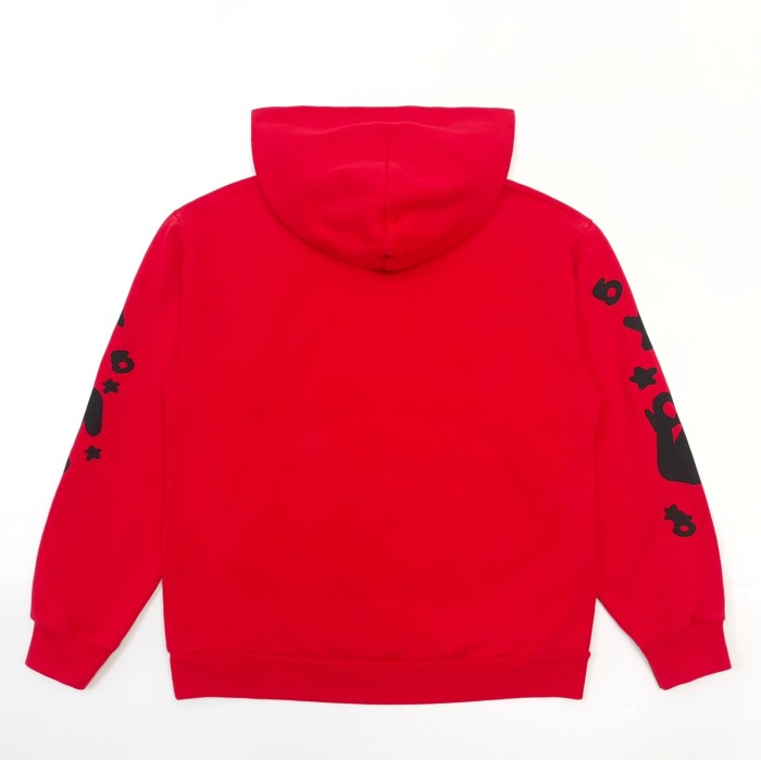 1:1 quality version Black Stars Foam Big Red Hoodie & Pants Set