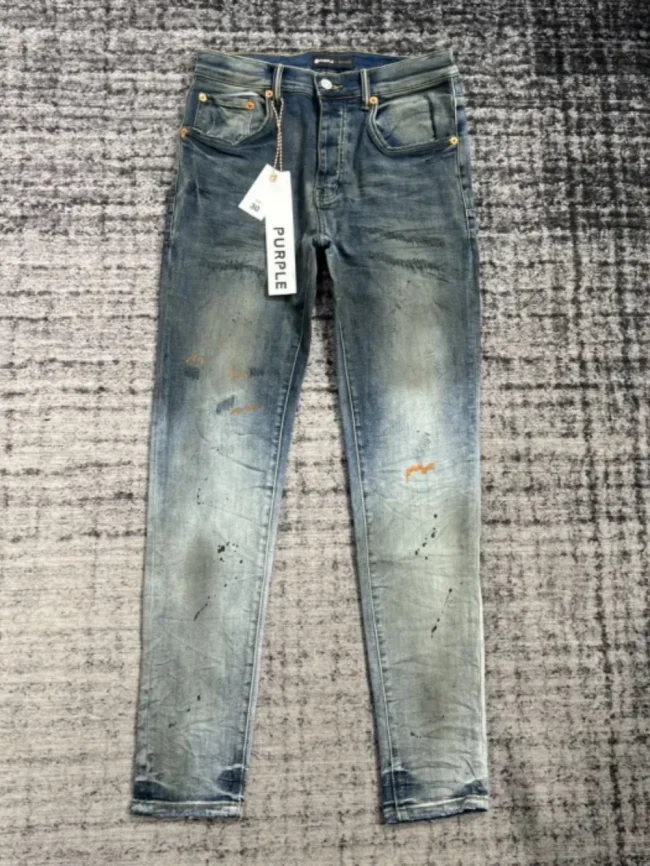 [buy more save more]  1:1 quality version  Watercolor Ink Chained Jeans