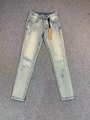 [buy more save more]1:1 quality version Knee Rubbed Vintage Denim Jeans