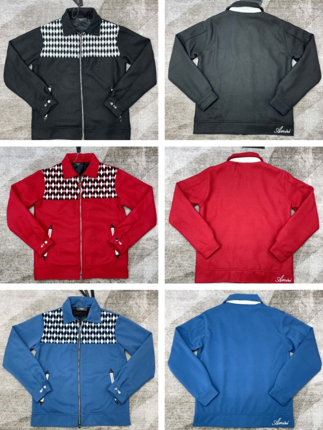 1:1 quality version Tessellated Zipper Jacket 3 colors
