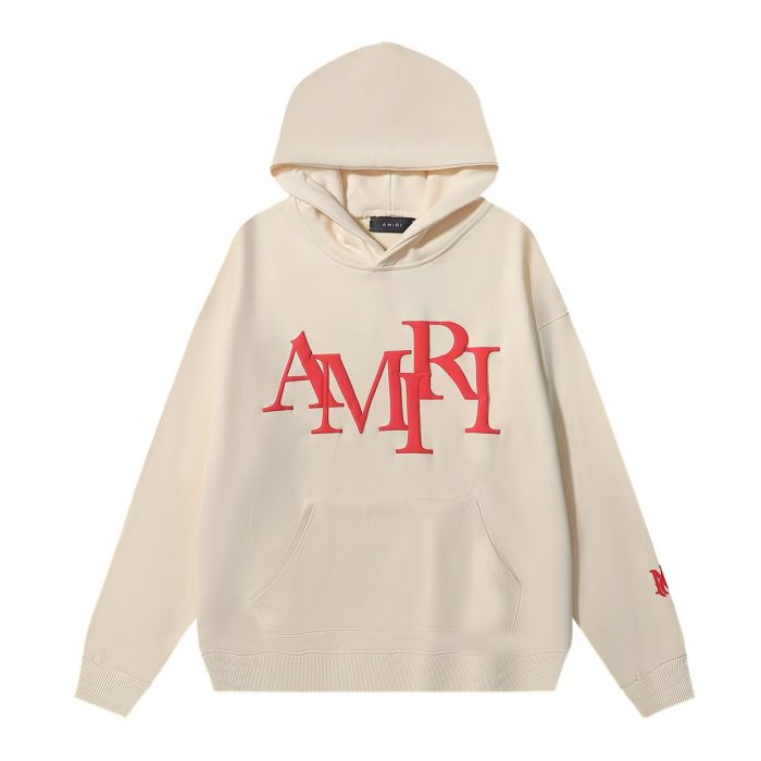   Foam Letter Logo Solid Color hoodie 5 colors