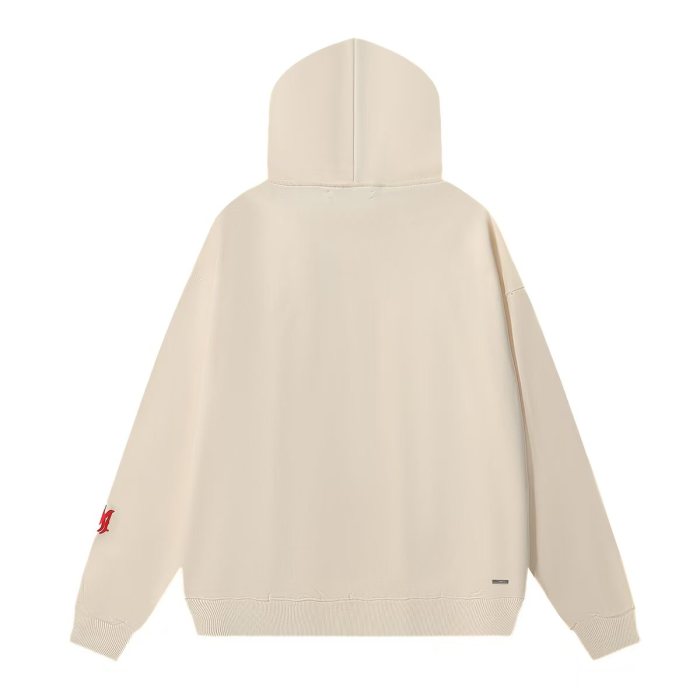   Foam Letter Logo Solid Color hoodie 5 colors