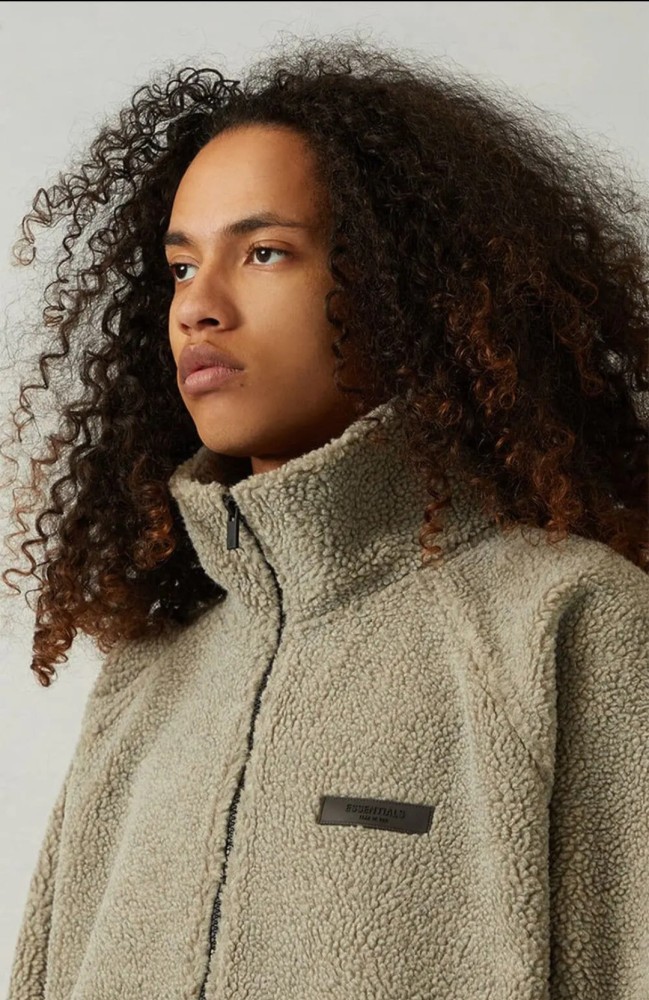 1:1 quality version Logo Labeled fleece lamb wool half-zip Hoodie 3 colors