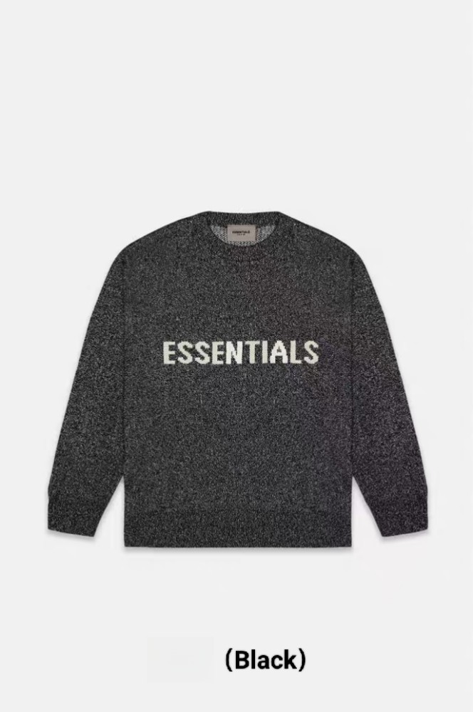 1:1 quality version Monogrammed Logo Knit Crew Neck Sweater 3 colors