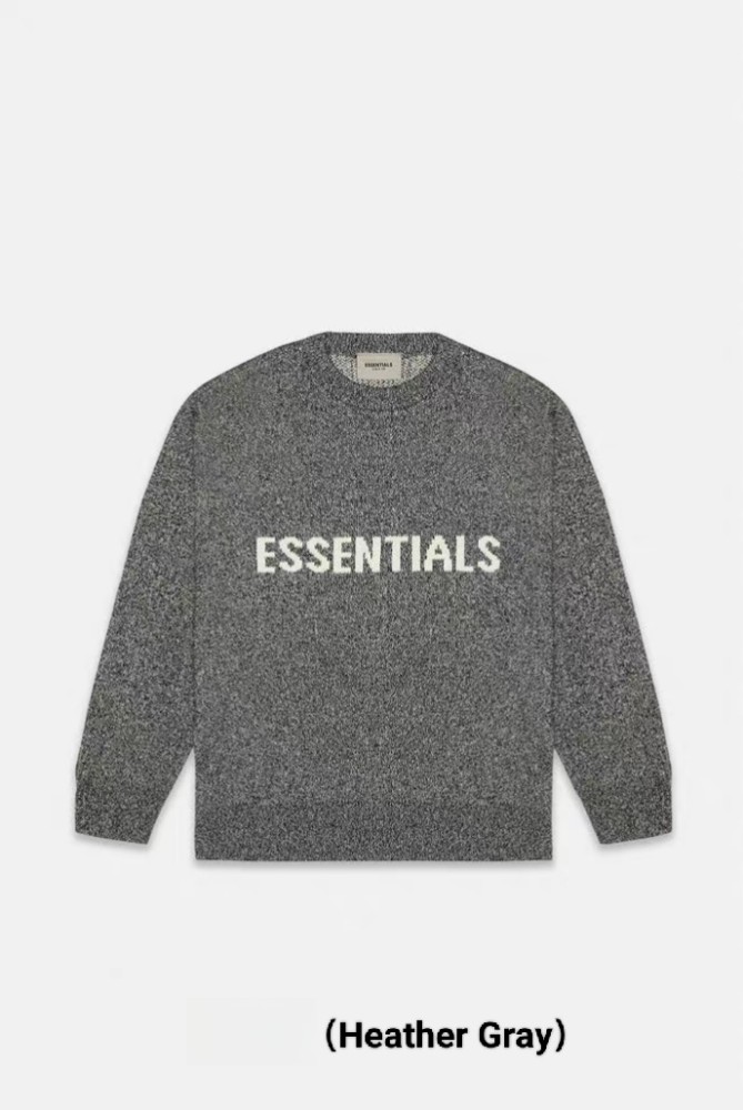 1:1 quality version Monogrammed Logo Knit Crew Neck Sweater 3 colors