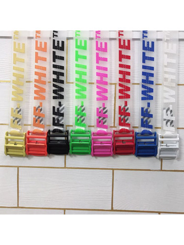 OW Transparent Belt 11 colors