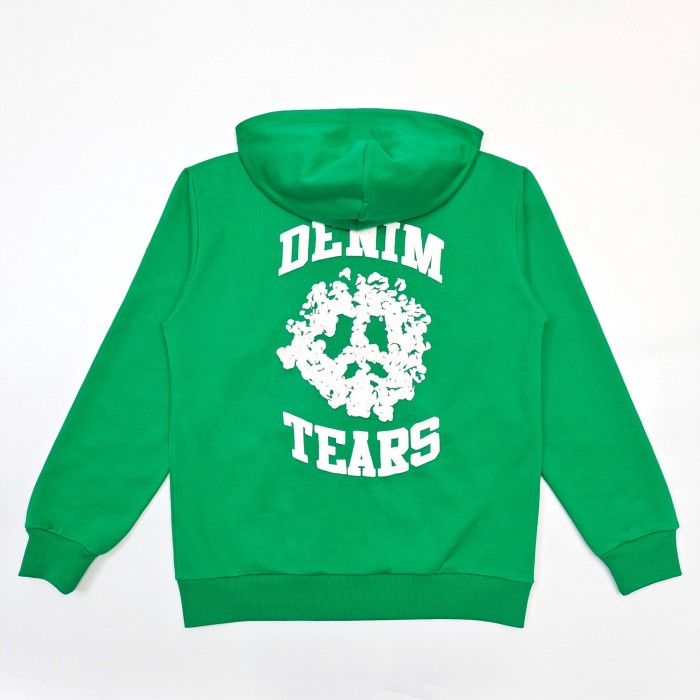 1:1 quality version Back Foam Kapok Monogrammed Zip Hoodie 2 colors