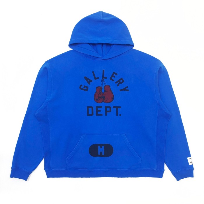 [buy more save more][Big & Tall for weights up to 260 lbs]1:1 quality version Royal Blue Boxing Gloves Hoodie