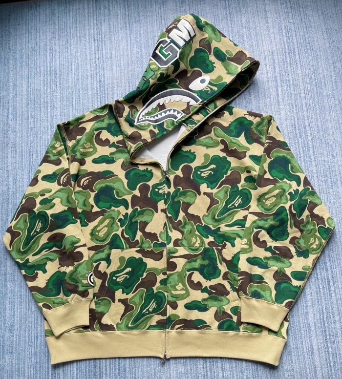 1:1 quality version Ape Art Oil Painting Camouflage Hoodie【Genuine, Exclusive Sales】