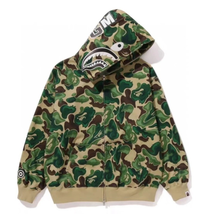 1:1 quality version Ape Art Oil Painting Camouflage Hoodie【Genuine, Exclusive Sales】
