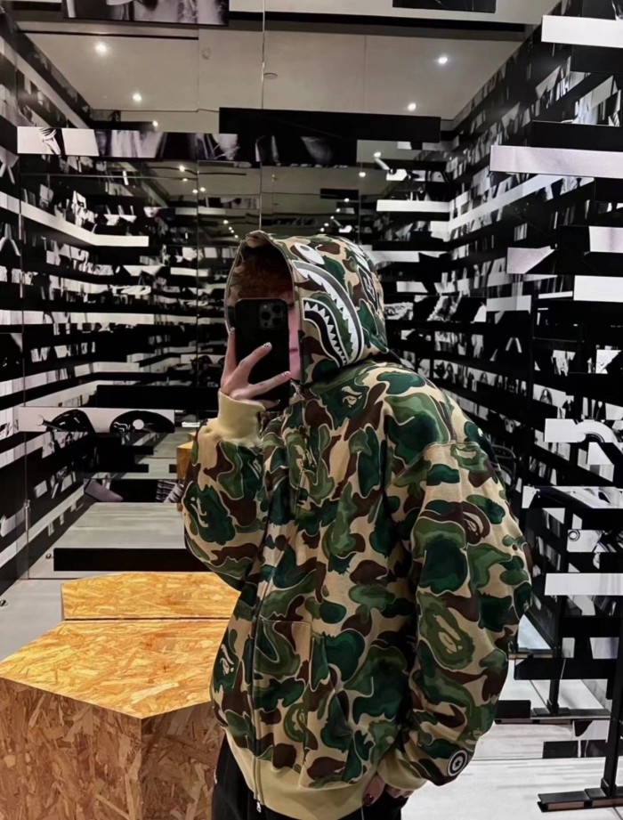 1:1 quality version Ape Art Oil Painting Camouflage Hoodie【Genuine, Exclusive Sales】