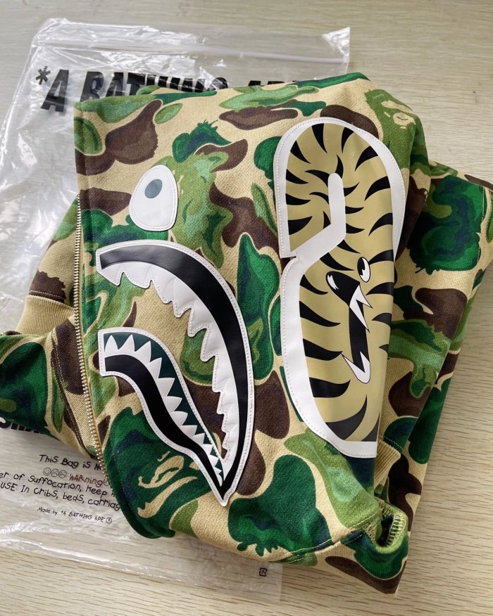 1:1 quality version Ape Art Oil Painting Camouflage Hoodie【Genuine, Exclusive Sales】