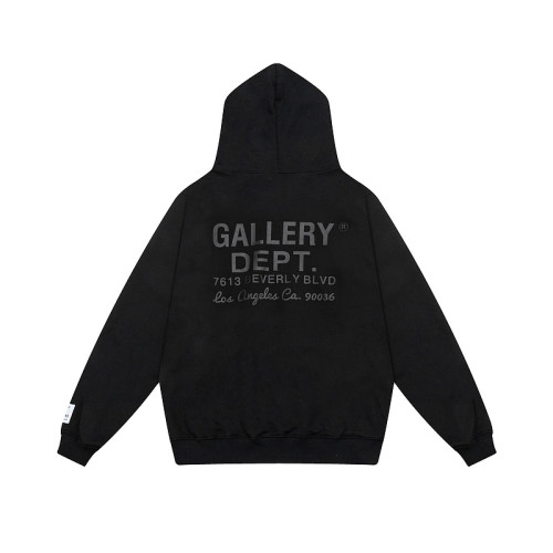 Basic Alphabet Back Slogan Print Solid Color hoodie 2 colors